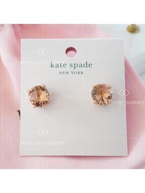 Kate Spade Gumdrop Studs Earrings Light Peach